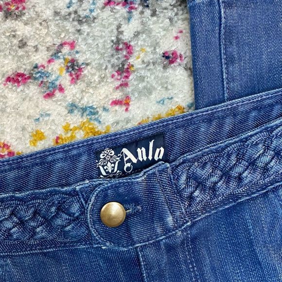ANLO Womens Boot Cut Jeans Sz 32 - Picture 2 of 7
